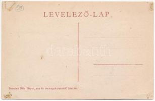 Nagyilonda, Ileanda; Gyógyszertár a Szarvashoz, Benedek Béla fűszer, vas és csemege üzlete és saját ...