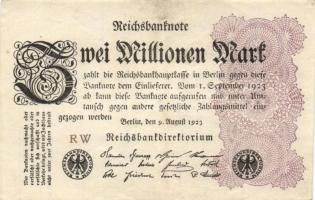 Német Birodalom / Weimari Köztársaság 1923. 2.000.000M (50x) T:II,II/III,III