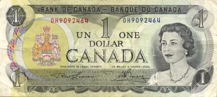 Kanada 1973. 1$ T:II/III