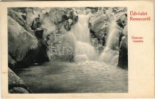 1915 Jádremete, Remecz (Remete), Remeti; Cancan vízesés / waterfall (EB)