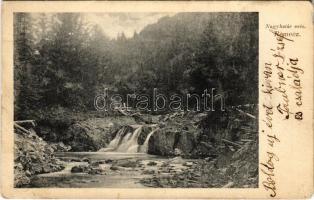 Jádremete, Remecz (Remete), Remeti; Nagyhatár vízesés / waterfall (EM)