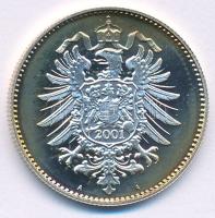 2001. A Német Birodalom 1873A 1M érme jelzett utánverete T:PP patina
2001. The German Empire 1873A ...