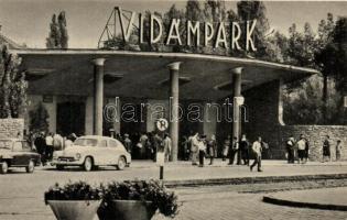 Budapest Vidámpark 10db képeslap