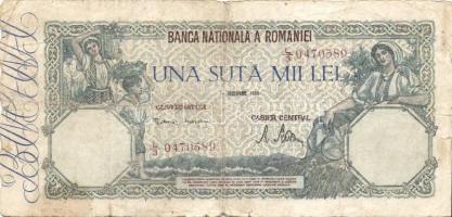 Románia 1946. 100.000L T:III