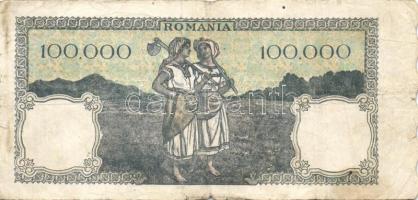 Románia 1946. 100.000L T:III