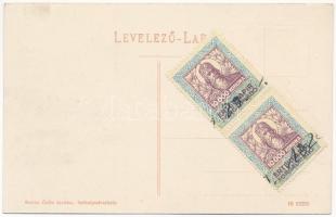 Székelyudvarhely, Odorheiu Secuiesc; Római katolikus templom és főgimnázium. Sterba Ödön kiadása / c...