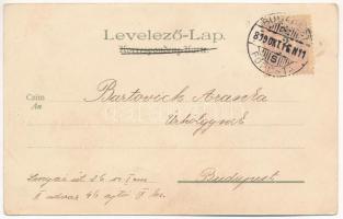 1899 (Vorläufer) Brassó, Kronstadt, Brasov; Lövölde, Katalin kapu, Árokmente / shooting hall, gate, ...