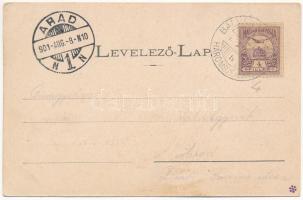 1901 Bálványosfürdő, Bálványosfüred, Baile Bálványos (Torja, Turia); Torjai büdös-barlang, Szűz Mári...