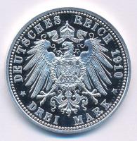 2005. A Német Államok / Hessen 1910A 3M "Ernst Ludwig" érme jelzett utánverete T:PP 
2005...