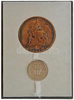 A Rákóczi Szabadságharc kezdetének 300. évfordulójára készült érem garnitúra, benne Lapis András (19...