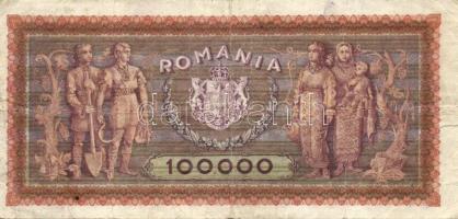 Románia 1947. 100.000L T:III