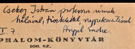 Angyal Endre: Udvari kultúra, udvari költészet. Széphalom-Könyvtár 100. sz. Kolozsvár, 1944., Ferenc...