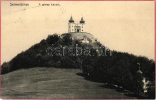 1911 Selmecbánya, Schemnitz, Banská Stiavnica; A selmeci kálvária. Joerges kiadása / calvary (EK)