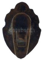 ~1907. "Polgári Dalkör Soroksár 1907" zománcozott bronz gomblyukjelvény (24x26mm) T:XF kis...