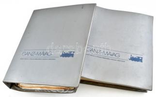 Ganz-Mávag Felvonógyár és elődjei (Franz Wertheim, Magyar Felvonó- és Gépgyár Rt.) története 2 db ma...