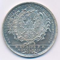 NSZK ~1975-1985. A Frankfruti 1772. Konvenciós Tallér Ag utánverete, peremén "BANK FÜR GEMEINWI...