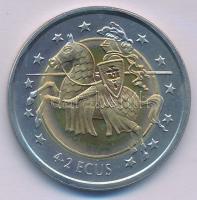 Gibraltár 1994. 4,2 Ecu Cu-Ni-Sárgaréz "II. Erzsébet / Lovag" T:UNC,AU
Gibraltar 1994. 4,...