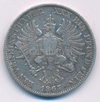 Német Államok / Poroszország 1867A Tallér Ag "I. Vilmos" (18,33g) T:VF,F karc German State...