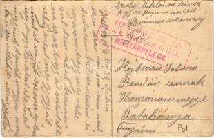 1916 Warszawa, Varsovie, Warschau, Warsaw; Królewskastr. / ul. Królewska / street view, tram + "...