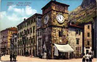 Kotor, Cattaro; Piazza d'Armi / Trg od oruzja / square (EK)