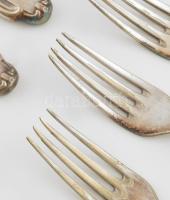 Martin ezüstözött evőkészlet, 6 személyes, szép állapotban. Jelzett