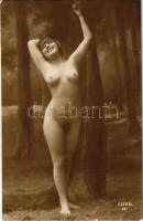 Meztelen erotikus hölgy / Vintage erotic nude lady. Luxe 20. - Non-PC