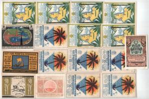 Németország / Weimari Köztársaság 1918-1921. 17db-os vegyes szükségpénz tétel T:AU-F
Germany / Weim...