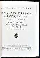 Kőszeghy Elemér: Magyarországi ötvösjegyek a középkortól 1867-ig. A Kiss József Könyvkiadó reprint k...