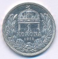 1915KB 1K Ag "Ferenc József" T:AU Adamo K5.1