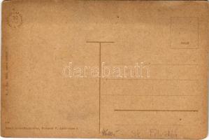 Érsekújvár, Nové Zámky; Komáromi út, Stern Jakab üzlete. Vasúti levelezőlapárusítás 445. / street vi...