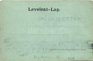 Érsekújvár, Nové Zámky; Kossuth Lajos tér, templom, gyógyszertár, Conlegner J. és fia üzlete és sajá...