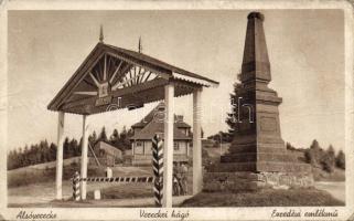 Alsóvereczke millenium monument