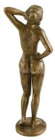 Jelzés nélkül: Női akt. Bronz, m: 28 cm