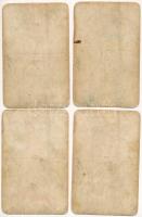 4 db RÉGI erotikus pornográf képeslap / 4 pre-1945 erotic pornographic postcards