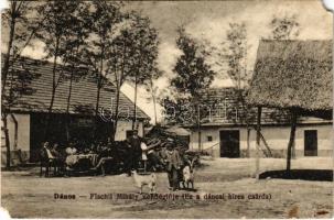 Dánszentmiklós, Dános (Albertirsa); Fischli Mihály vendéglős Dánosi híres csárdája, étterem, az 1907-es hírhedt rablógyilkosság helyszíne (EM)