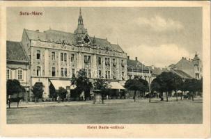 1926 Szatmárnémeti, Satu Mare; Hotel Dacia szálloda / hotel (ázott / wet damage)