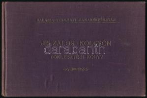 1910-1922 Balassa-Gyarmati Takarékpénztár jelzálog-kölcsön törlesztési könyve bejegyzésekkel