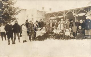 Tátra-Széplak sledge-riders