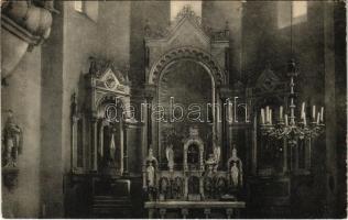 1911 Újszentanna, Új-Szt.-Anna, Szentanna, Santana; Római katolikus templom, belső / Catholic church, interior (EK)