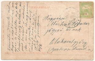 1916 Bánffyhunyad, Huedin; Állami elemi és polgári iskola. W.L. Bp. 7083. 1910-13 Diamantstein Nándo...