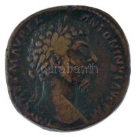 Római Birodalom / Róma / Marcus Aurelius 162. Sestertius (20,87g) T:VF,F Roman Empire / Rome / Marcus Aurelius 162. Sestertius IMP CAES M AVREL ANTONINVS AVG P M / SALVTI AVGVSTOR TR P XVI - COS III - S-C (20,87g) C:VF,F