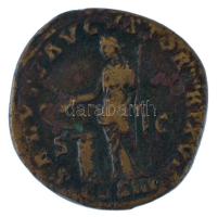 Római Birodalom / Róma / Marcus Aurelius 162. Sestertius (20,87g) T:VF,F Roman Empire / Rome / Marcu...