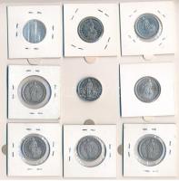 Svájc 1901B-1940B 1Fr Ag (9xklf) T:AU-F patina
Switzerland 1901B-1940B 1 Francs Ag (9xdiff) C:AU-F ...