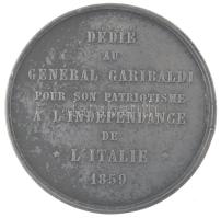 Franciaország 1859. "Giuseppe Garibaldi / Az Olasz Köztársaság fennállásának 10. évfordulója&qu...