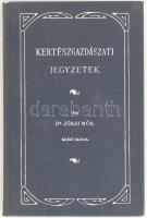 Jókai Mór: Kertészgazdászati jegyzetek. Bp., 1975, Mezőgazdasági Könyvkiadó. (Az 1896. évi kiadás reprintje). Kiadói egészvászon-kötés.