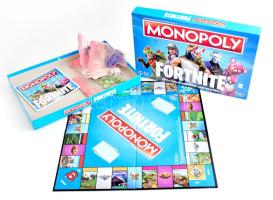 Hasbro Angol Monopoly Fornite, teljes.