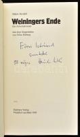 Hernádi Miklós: Weiningers Ende. A szerző, Hernádi Miklós (1944-2020) művészeti író, műfordító, szoc...