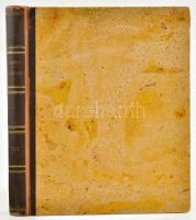 1877 Az Üstökös szatirikus képes folyóirat január-júniusi számai könyvbe kötve