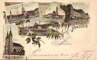 1899 Pancsova litho
