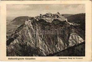 Barcarozsnyó, Rozsnyó, Rosenau, Rasnov; Rosenauer Burg bei Kronstadt. Siebenbürgische Karpathen / várrom / castle ruins (EK)